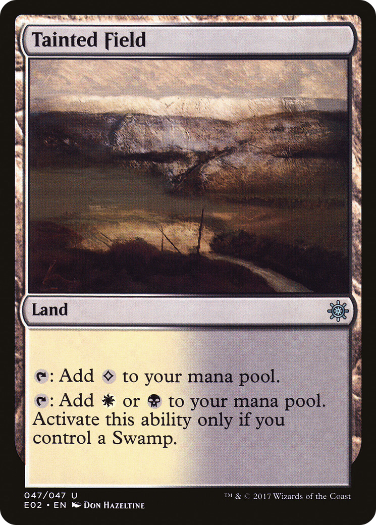 Tainted Field (E02-047)  - Explorers of Ixalan