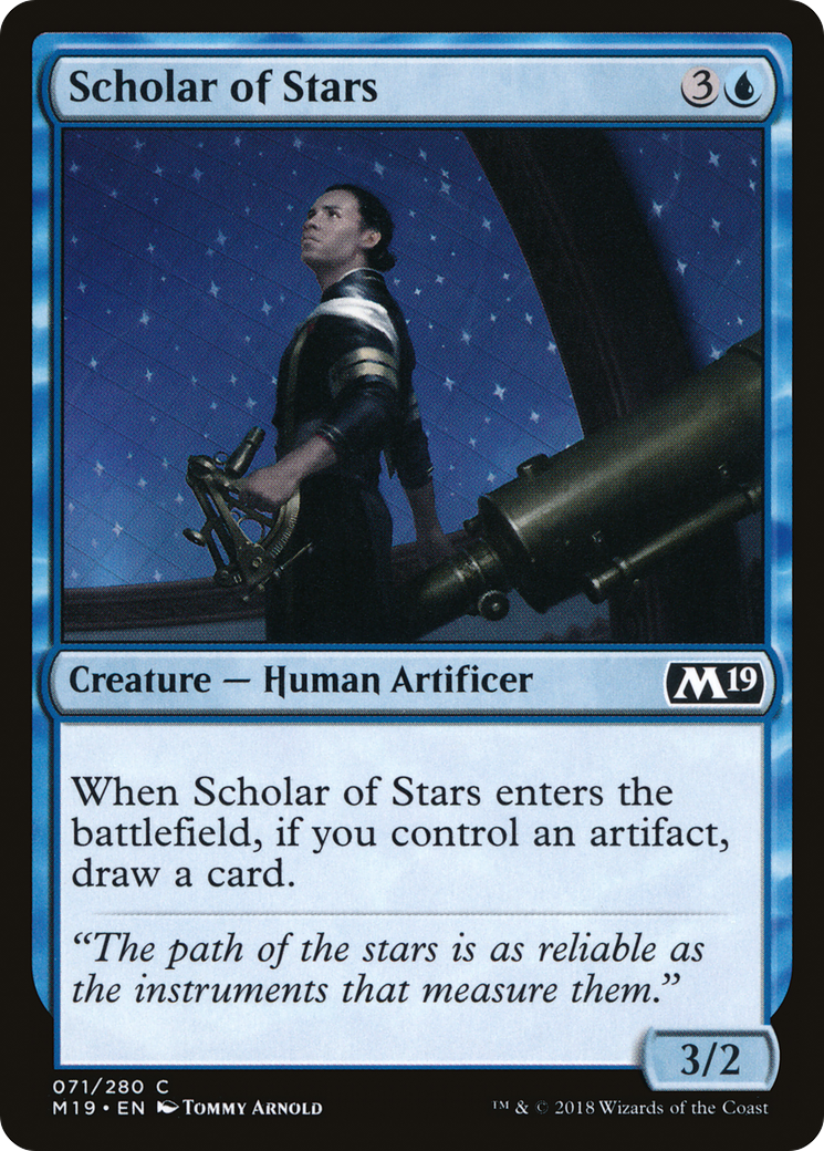 Scholar of Stars (M19-071)  - Core Set 2019
