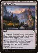 Evolving Wilds (MID-261)  Foil - Innistrad: Midnight Hunt