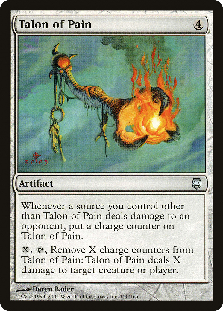 Talon of Pain (DST-150) - Darksteel Foil
