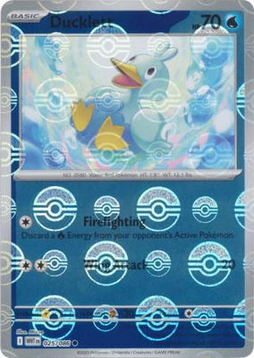 Ducklett (025/086) (Poke Ball Pattern) [Scarlet & Violet: White Flare]