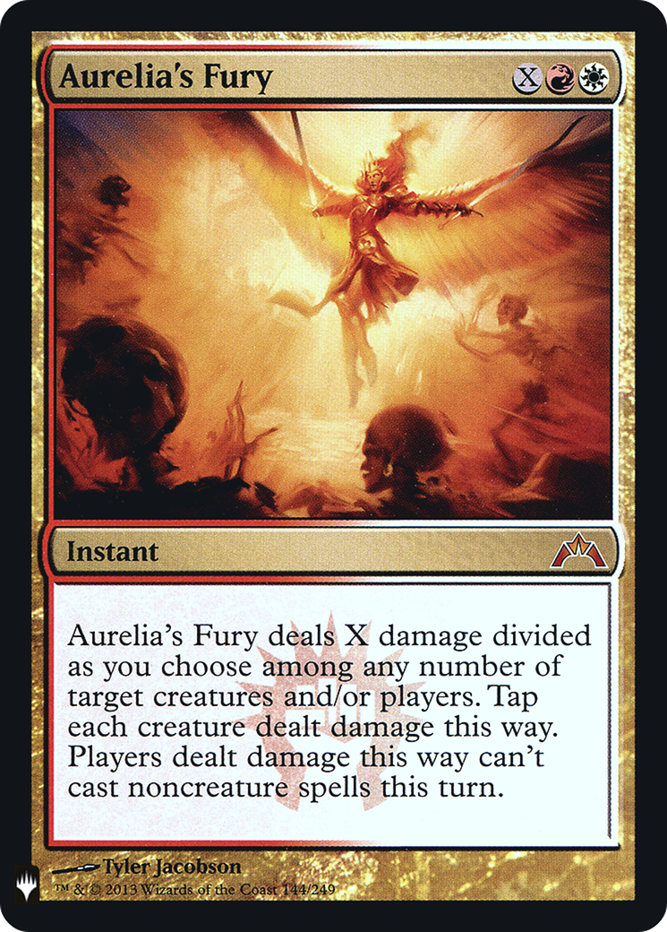 Aurelia's Fury (LIST-144)  Foil - The List
