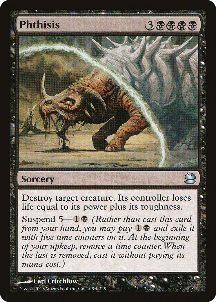 Phthisis (MMA-093)  Foil - Modern Masters