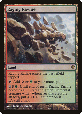 Raging Ravine (WWK-141)  Foil - Worldwake