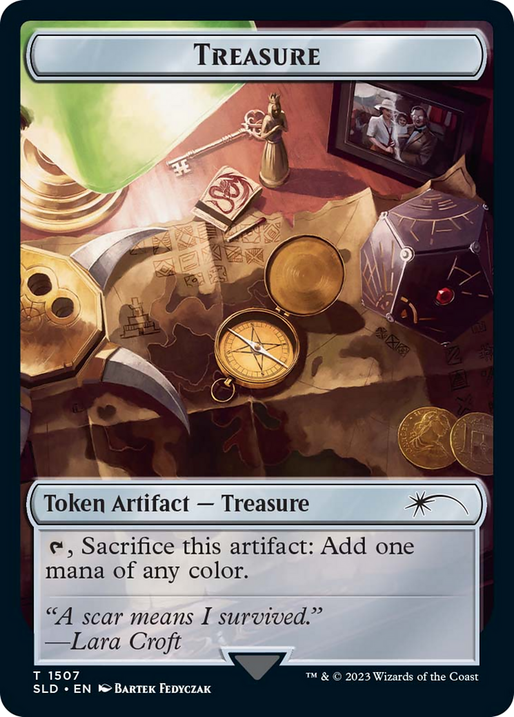 Treasure Token (SLD-1507)  Foil - Secret Lair Drop