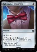 Talisman of Conviction (Surge Foil) (WHO-838)  Foil - Doctor Who