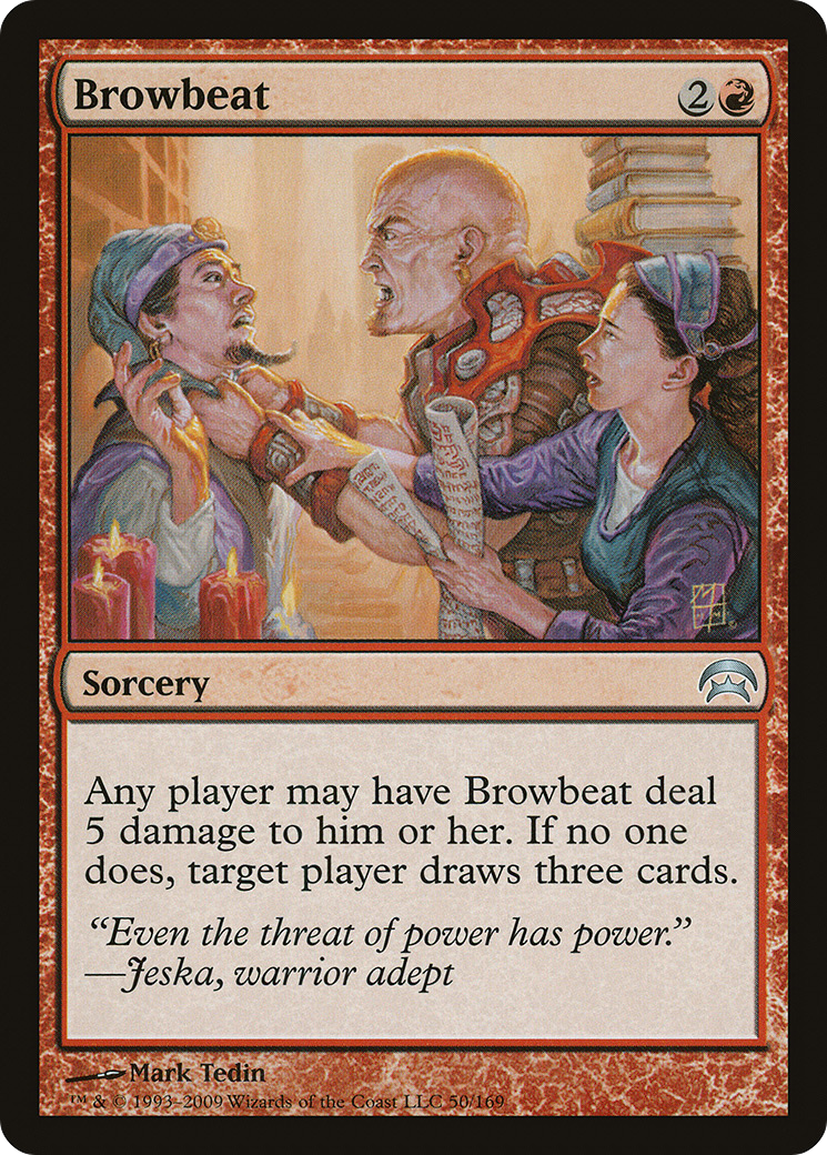 Browbeat (HOP-050)  - Planechase