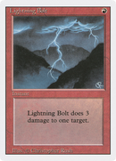 Lightning Bolt (3ED-)  - Revised Edition