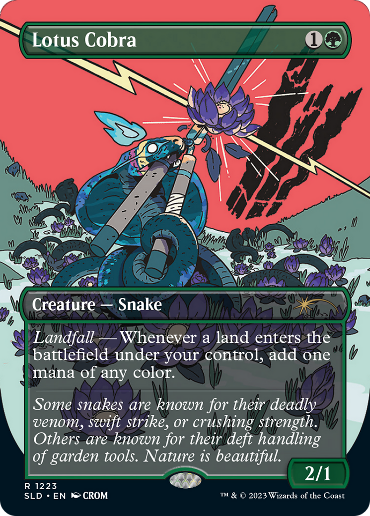 Lotus Cobra (SLD-1223)  - Secret Lair Drop (Borderless)
