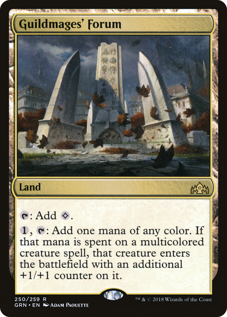 Guildmages' Forum (GRN-250)  Foil - Guilds of Ravnica