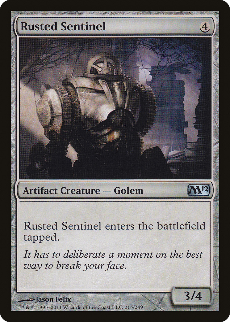 Rusted Sentinel (M12-215)  - Magic 2012