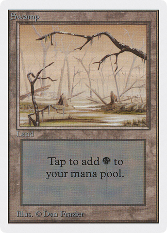 Swamp (B) (2ED-)  - Unlimited Edition