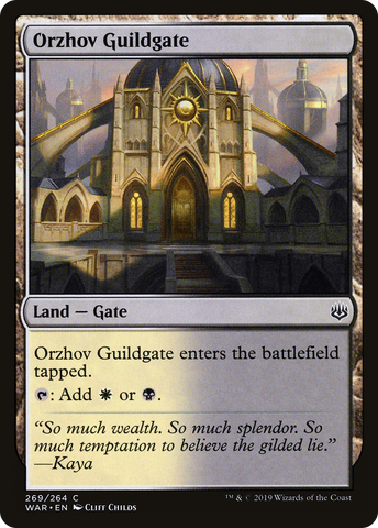 Orzhov Guildgate (WAR-269)  - War of the Spark