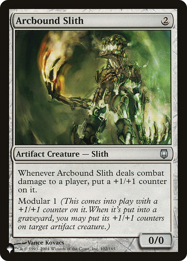 Arcbound Slith (LIST-DST-102)  - The List