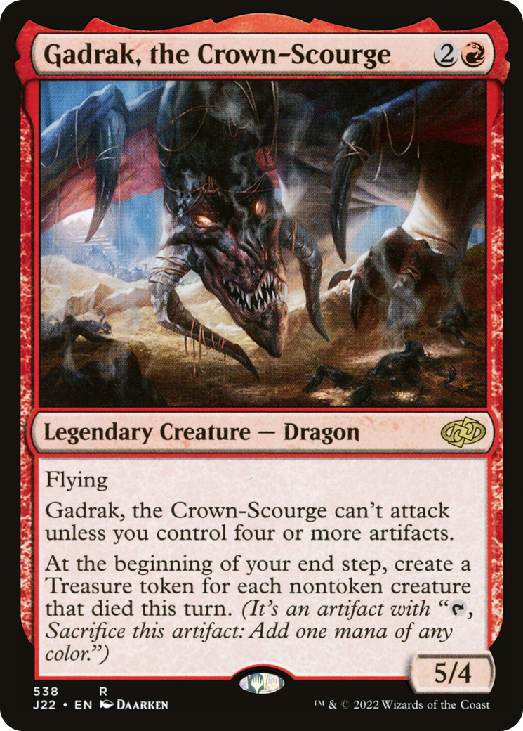 Gadrak, the Crown-Scourge (J22-538)  - Jumpstart 2022