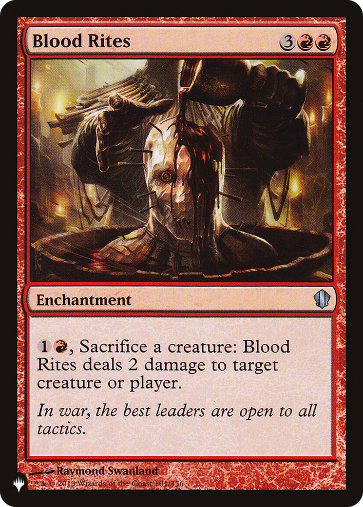 Blood Rites (LIST-C13-101)  - The List