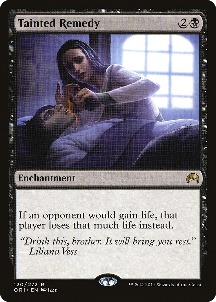 Tainted Remedy (ORI-120)  Foil - Magic Origins