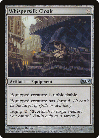 Whispersilk Cloak (M10-221)  - Magic 2010