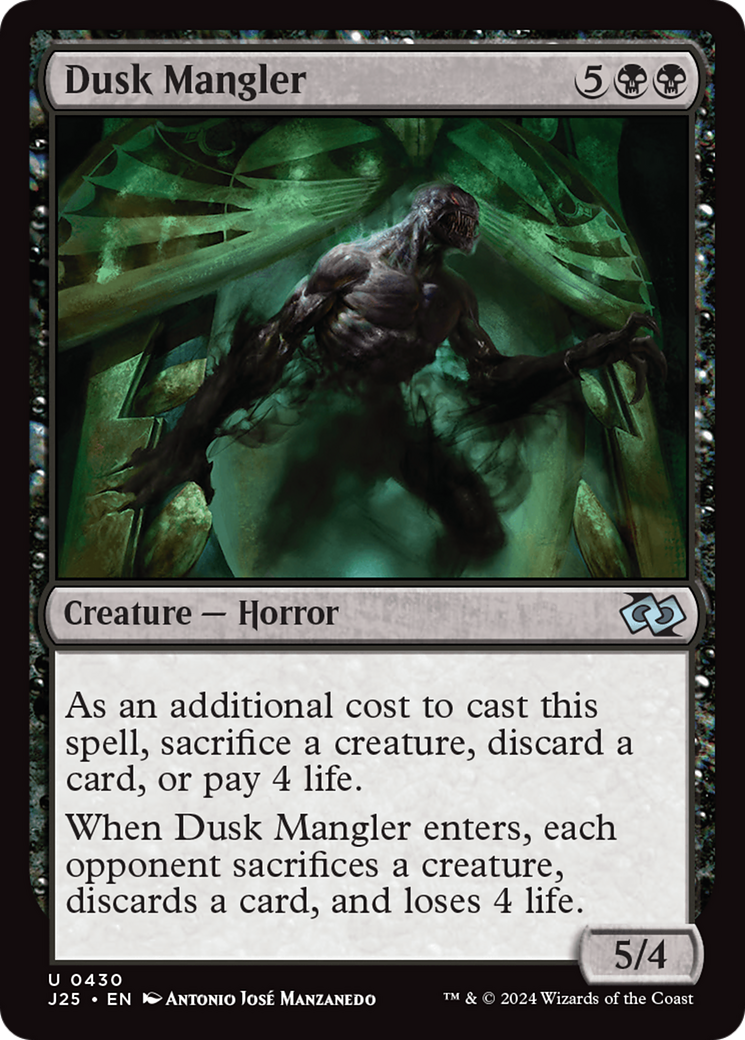 Dusk Mangler (J25-430)  - Foundations Jumpstart