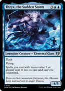 Thryx, the Sudden Storm (CMM-127)  Foil - Commander Masters