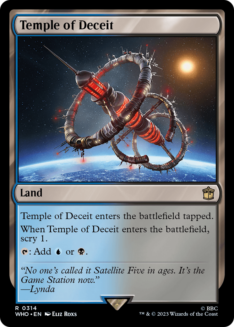 Temple of Deceit (WHO-314)  Foil - Doctor Who