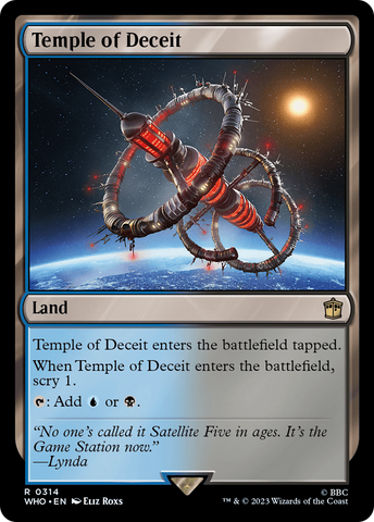 Temple of Deceit (WHO-314)  Foil - Doctor Who