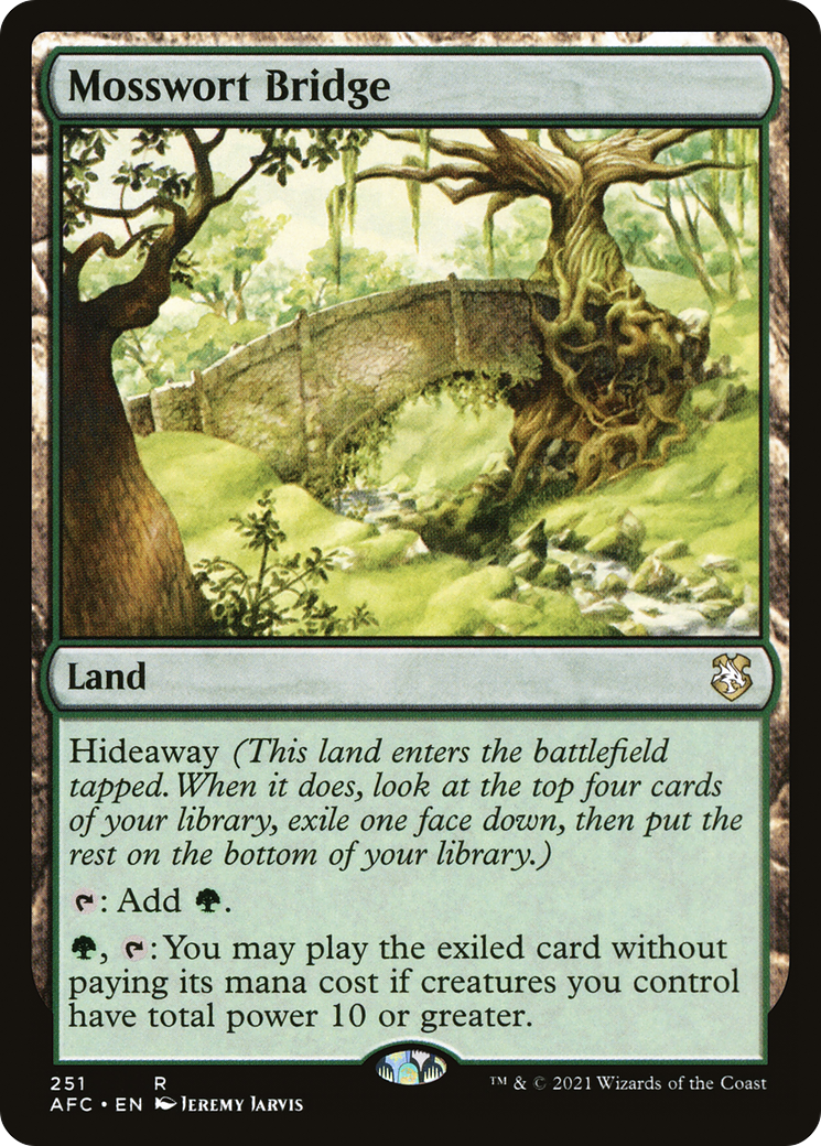 Mosswort Bridge (AFC-251) - Adventures in the Forgotten Realms Commander