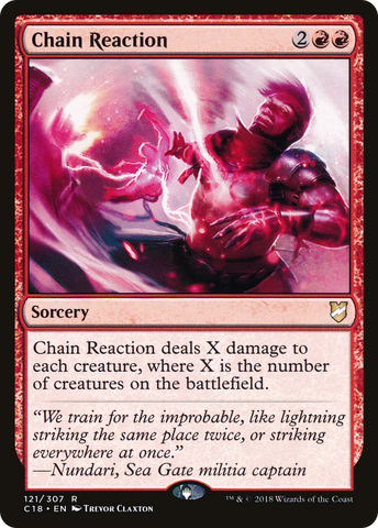Chain Reaction (C18-121)  - Commander 2018