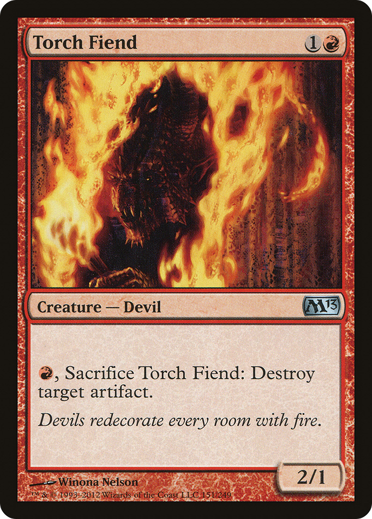 Torch Fiend (M13-151)  Foil - Magic 2013