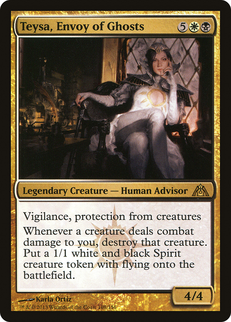 Teysa, Envoy of Ghosts (DGM-108)  Foil - Dragon's Maze
