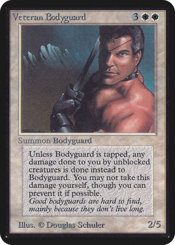 Veteran Bodyguard (LEA-)  - Limited Edition Alpha