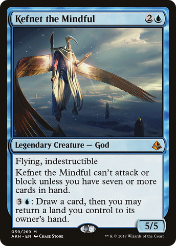Kefnet the Mindful (AKH-059)  Foil - Amonkhet