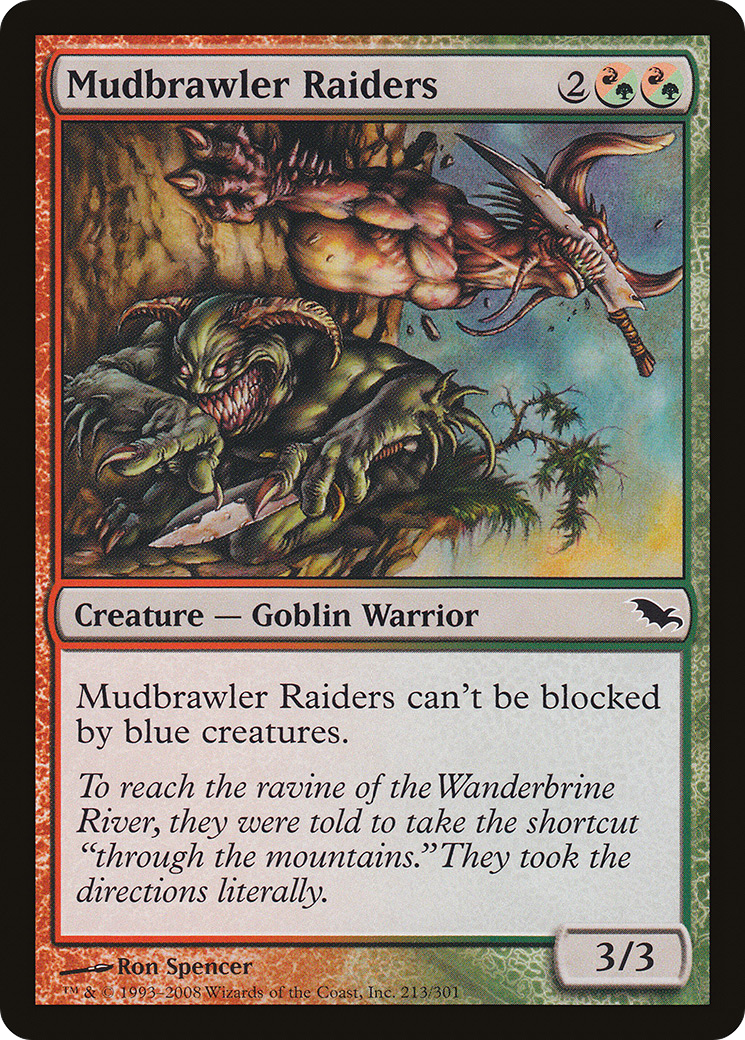 Mudbrawler Raiders (SHM-213) - Shadowmoor