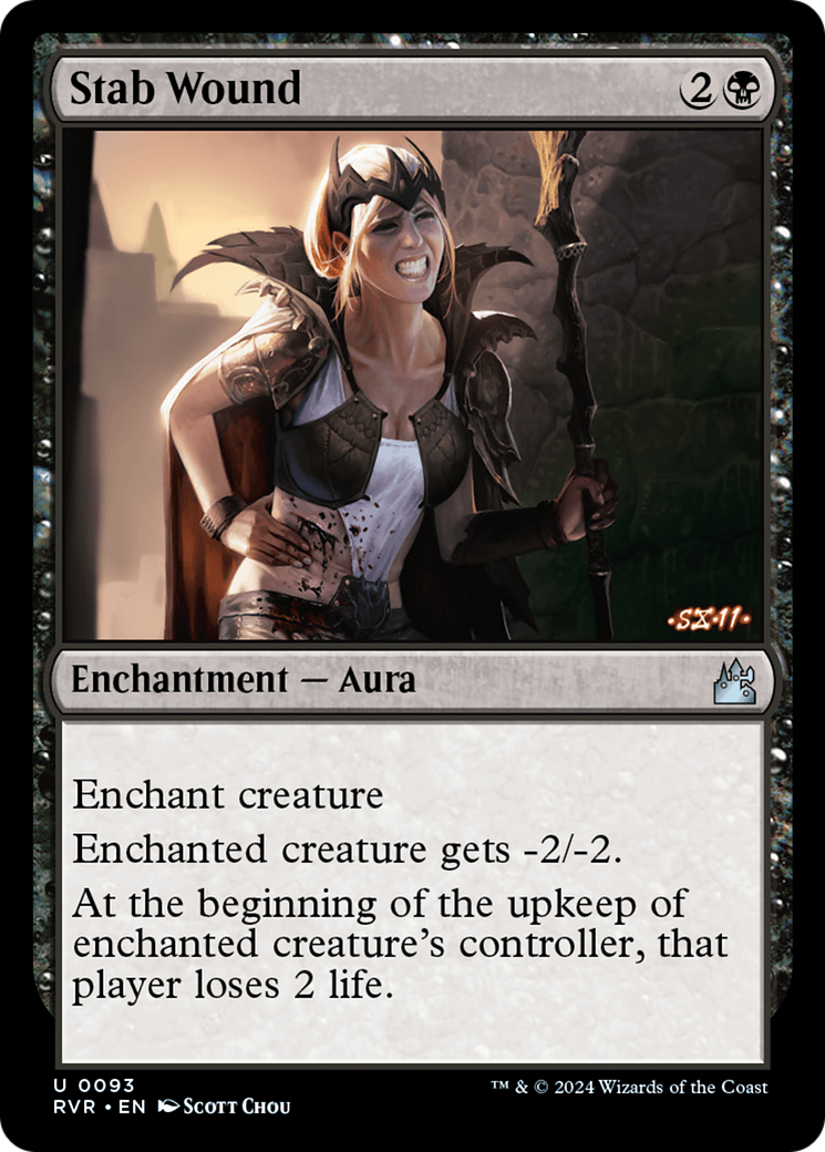 Stab Wound (RVR-093)  - Ravnica Remastered