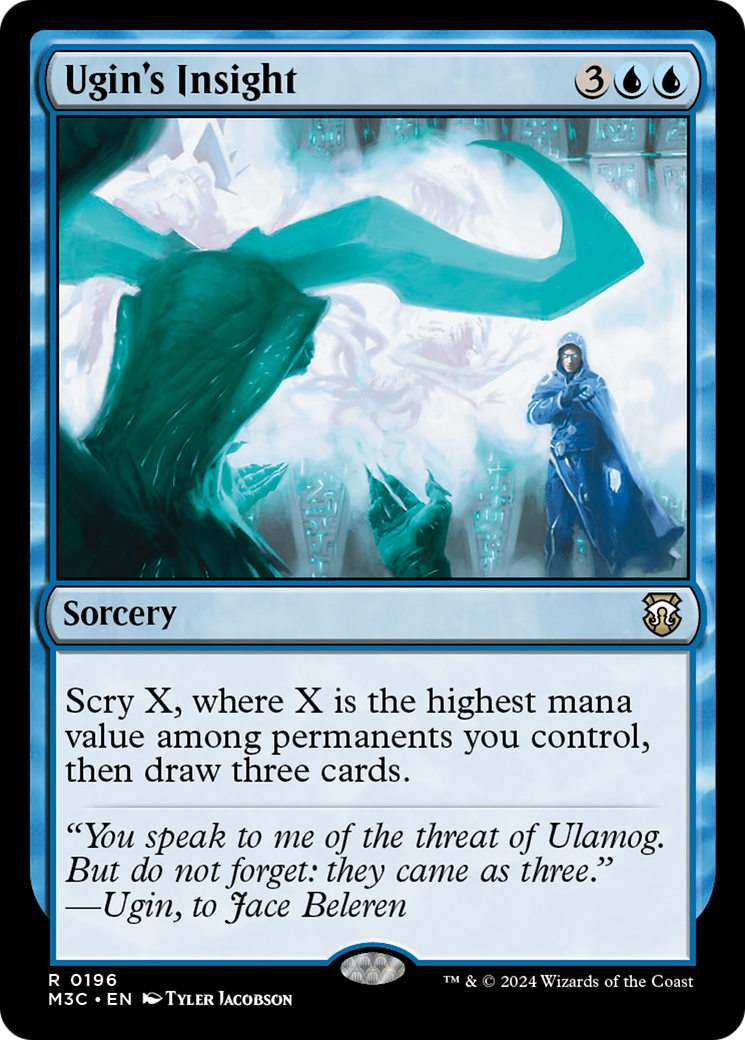 Ugin's Insight (M3C-196)  - Modern Horizons 3 Commander