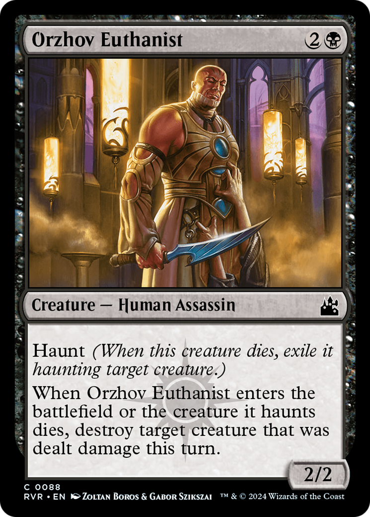 Orzhov Euthanist (RVR-088)  - Ravnica Remastered