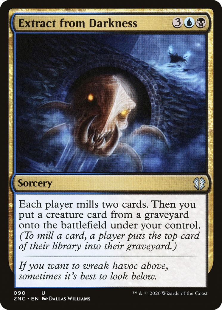 Extract from Darkness (ZNC-090)  - Zendikar Rising Commander