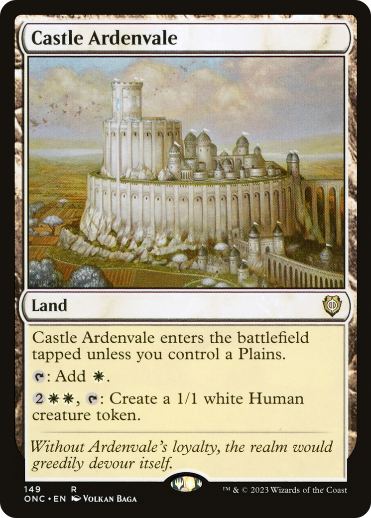 Castle Ardenvale (ONC-149)  - Phyrexia: All Will Be One Commander