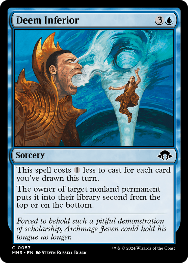 Deem Inferior (MH3-057)  Foil - Modern Horizons 3
