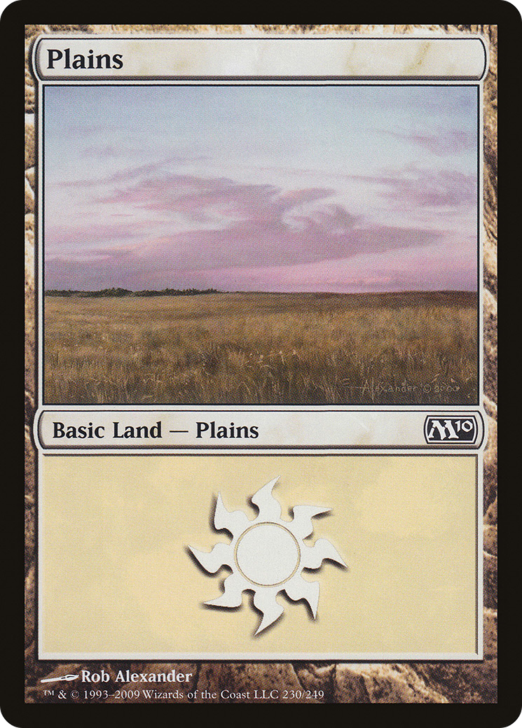 Plains (230) (M10-230)  - Magic 2010