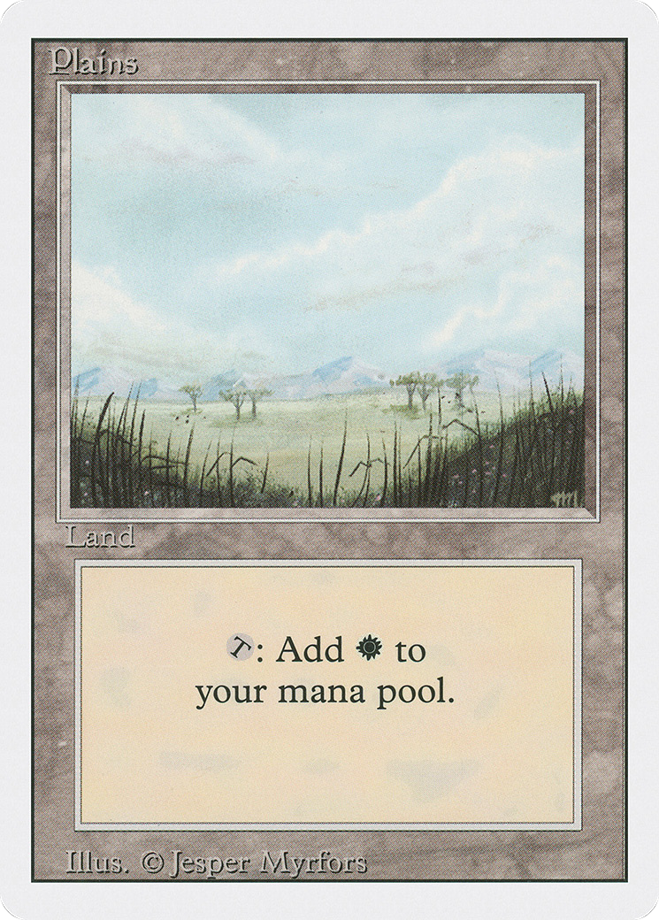 Plains (B) (3ED-294)  - Revised Edition