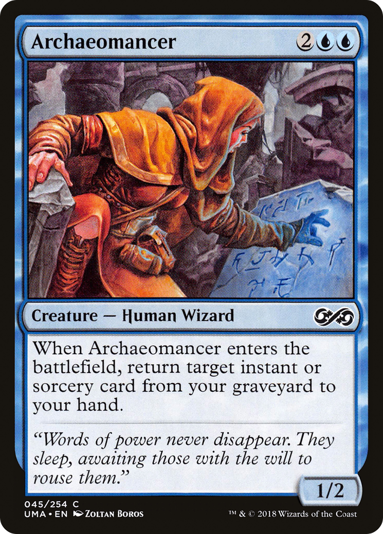 Archaeomancer (UMA-045)  Foil - Ultimate Masters