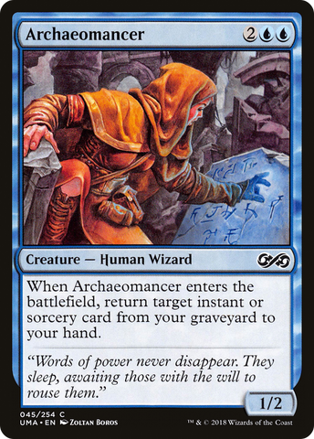 Archaeomancer (UMA-045)  Foil - Ultimate Masters