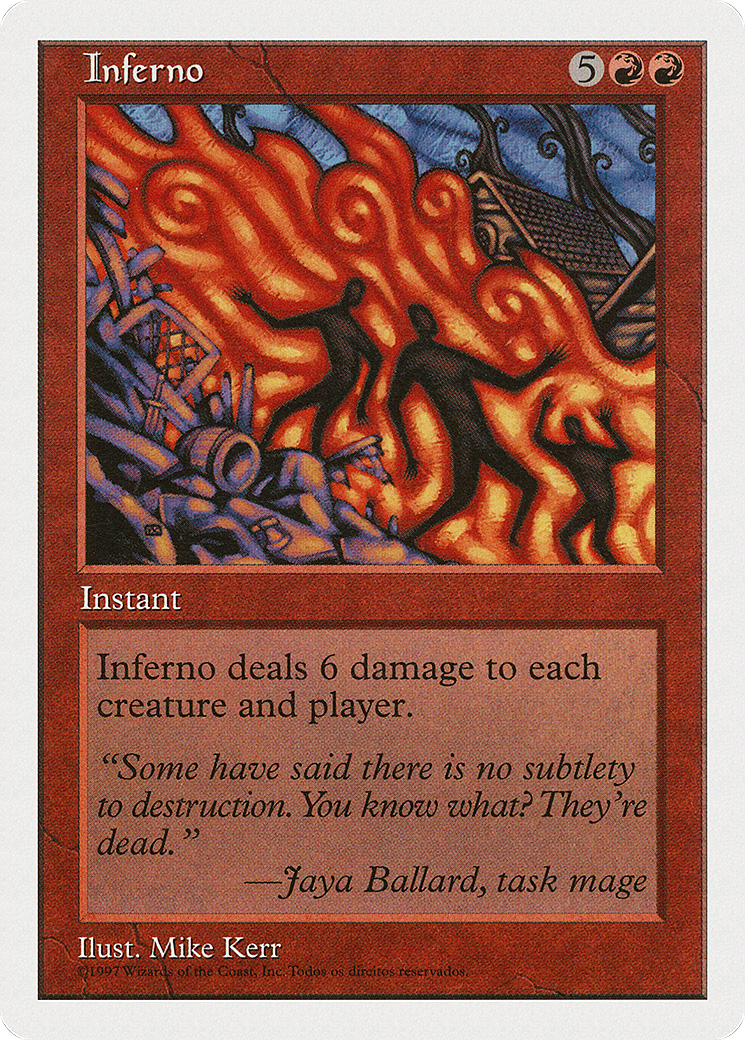 Inferno (5ED-243†)  - Fifth Edition