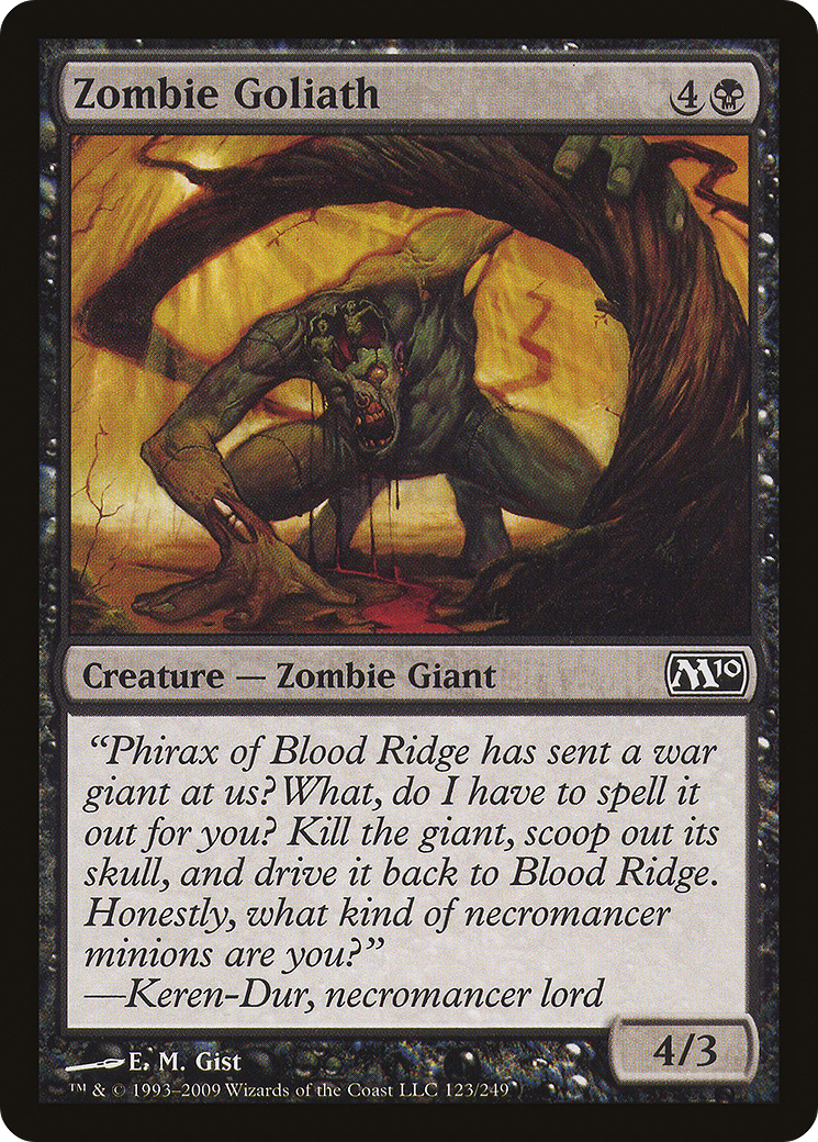 Zombie Goliath (M10-123)  - Magic 2010