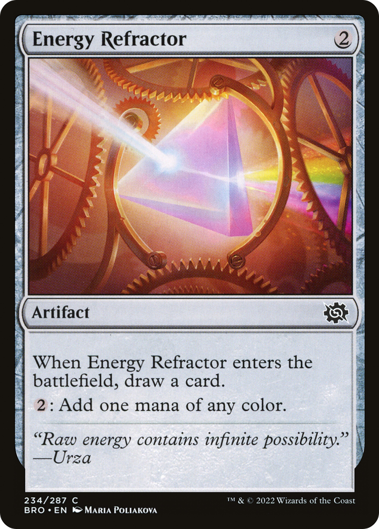 Energy Refractor (BRO-234)  Foil - The Brothers' War