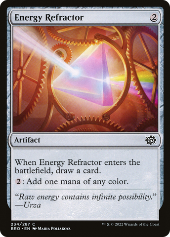 Energy Refractor (BRO-234)  Foil - The Brothers' War