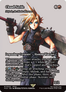 Cloud Strife - Najeela, the Blade-Blossom (Showcase) (FCA-042)  Foil - FINAL FANTASY: Through the Ages / Cloud Strife (Borderless)