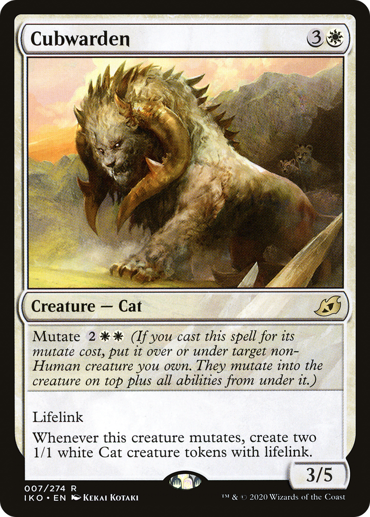 Cubwarden (IKO-007)  Foil - Ikoria: Lair of Behemoths