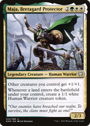 Maja, Bretagard Protector (KHM-222)  Foil - Kaldheim
